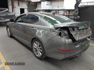 2015 Kia Optima SX Turbo with VIN 5XXGR4A6XFG469733, listed as a IAAI auction lot 42494569 with 145,397 mi miles and . Bid and sale history available at DreamBid. Image 3.