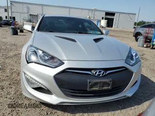 2013 Hyundai Genesis Coupe R-Spec with VIN KMHHU6KJ3DU112575, listed as a Copart auction lot 57287265 with 55,720 mi miles and Salvage title. Bid and sale history available at DreamBid. Image 5.
