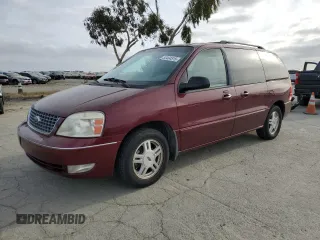 2006 Ford Freestar SEL z VIN 2FMZA52206BA23717, wystawiony jako Copart lot #53404515 z przebiegiem 117 402 mil mil oraz Tytuł czysty. Historia ofert i sprzedaży dostępna na DreamBid. Obrazek 1.