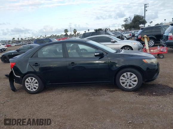 2010 Kia Forte EX with VIN KNAFU4A28A5050734, listed as a IAAI auction lot 42063165 with 179,284 mi miles. Bid and sale history available at carsss.com. Image 13.