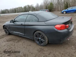 2014 BMW 4 Series 435i with VIN WBA3T3C56EJ877362, listed as a Copart auction lot 79524524 with 133,792 mi miles and Clean title. Bid and sale history available at DreamBid. Image 2.