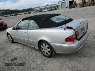 2003 Mercedes-Benz CLK 320 with VIN WDBLK65G23T135336, listed as a Copart auction lot 73281474 with 146,750 mi miles and Salvage Title. Bid and sale history available at carsss.com. Image 2.