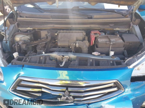 2017 Mitsubishi Mirage ES z VIN ML32F3FJ1HHF12619, wystawiony jako IAAI lot #42009191 z przebiegiem 81 701 mil mil oraz . Historia ofert i sprzedaży dostępna na DreamBid. Obrazek 10.
