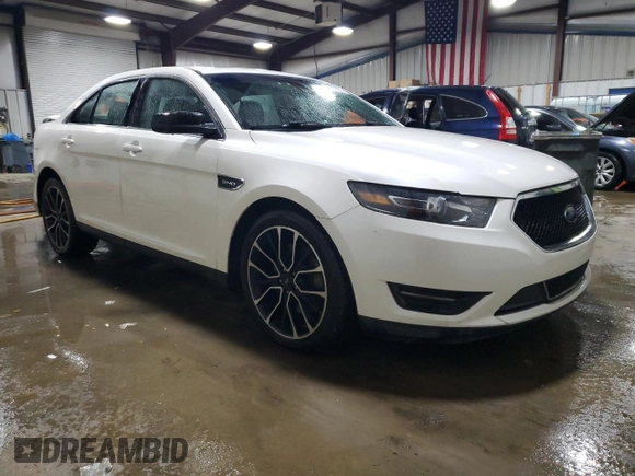 2017 Ford Taurus SHO with VIN 1FAHP2KT3HG116772, listed as a Copart auction lot 47165095 with 79,618 mi miles and Salvage title. Bid and sale history available at DreamBid. Image 4.