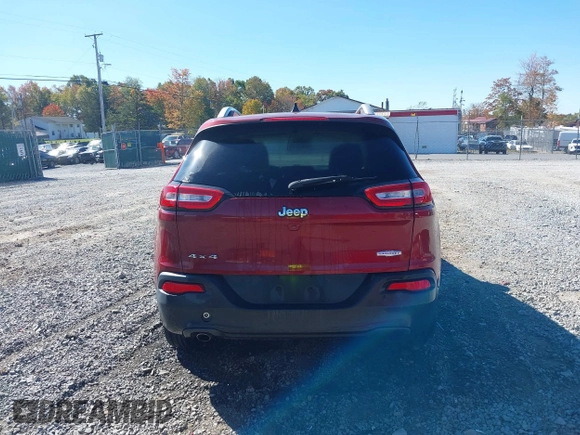 2016 Jeep Cherokee Latitude with VIN 1C4PJMCB2GW153972, listed as a IAAI auction lot 40579489 with 130,176 mi miles. Bid and sale history available at carsss.com. Image 16.