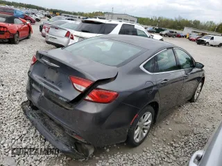 2016 Chrysler 200 Limited with VIN 1C3CCCAB2GN102021, listed as a Copart auction lot 51145555 with 185,654 mi miles and Salvage Title. Bid and sale history available at carsss.com. Image 3.