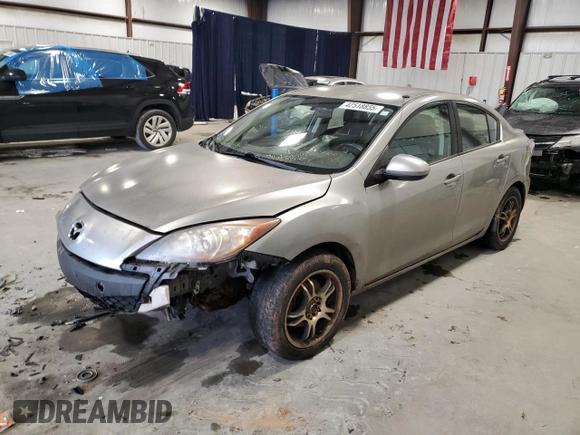 2012 Mazda 3 i Sport with VIN JM1BL1UG3C1583255, listed as a Copart auction lot 42518855 with 161,775 mi miles and Salvage Title. Bid and sale history available at DreamBid. Image 1.