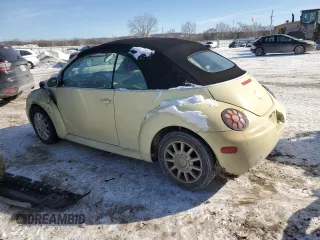 2005 Volkswagen Beetle GLS с VIN 3VWCM31Y15M363190, выставлен на аукционе Copart как лот 46167995 с пробегом Не указан миль и Списание • Salvage title. История ставок и продаж доступна на DreamBid. Изображение 2.