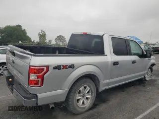2018 Ford F-150 XL with VIN 1FTEW1EP3JFD05281, listed as a Copart auction lot 50724245 with 48,541 mi miles and Salvage title. Bid and sale history available at DreamBid. Image 3.