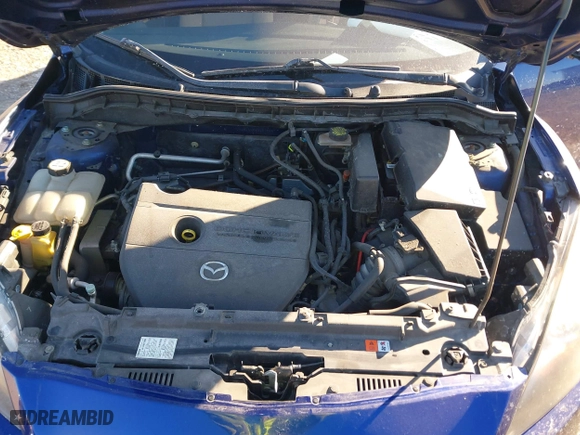 2012 Mazda Mazda3 i Touring with VIN JM1BL1VF4C1503127, listed as a IAAI auction lot 41423541 with 62,806 mi miles. Bid and sale history available at carsss.com. Image 10.