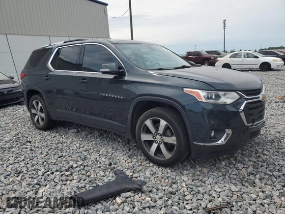 2018 Chevrolet Traverse LT z VIN 1GNERHKW2JJ135754, wystawiony jako Copart lot #59039325 z przebiegiem 244 932 mil mil oraz Czysty tytuł • Clean title. Historia ofert i sprzedaży dostępna na DreamBid. Obrazek 4.