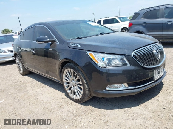 2014 Buick LaCrosse Premium II with VIN 1G4GF5G38EF175333, listed as a IAAI auction lot 42104125 with 167,234 mi miles. Bid and sale history available at carsss.com. Image 1.