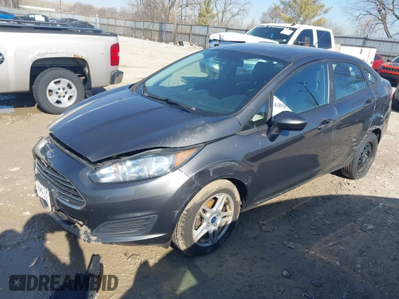 2019 Ford Fiesta SE with VIN 3FADP4BJ2KM162471, listed as a IAAI auction lot 41893871 with 109,490 mi miles. Bid and sale history available at carsss.com. Image 2.