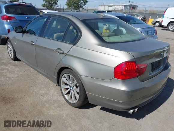 2011 BMW 3 Series 328i with VIN WBAPH5C50BA443190, listed as a IAAI auction lot 42651318 with 95,608 mi miles and . Bid and sale history available at DreamBid. Image 3.