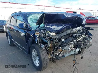 2018 Dodge Journey SXT with VIN 3C4PDCBB1JT196747, listed as a IAAI auction lot 37947302 with Not Provided miles. Bid and sale history available at carsss.com. Image 1.