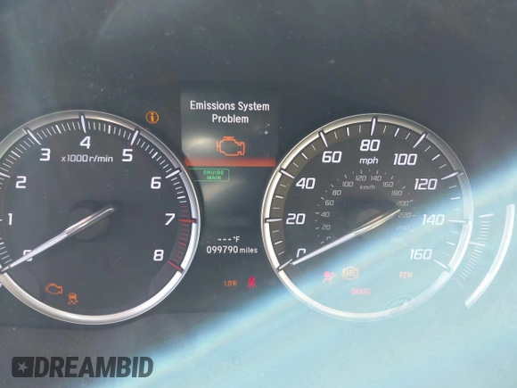 2014 Acura MDX Tech Pkg with VIN 5FRYD3H47EB014095, listed as a IAAI auction lot 41723865 with 99,790 mi miles. Bid and sale history available at carsss.com. Image 7.