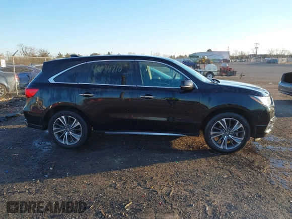 2019 Acura MDX Technology with VIN 5J8YD4H53KL026576, listed as a IAAI auction lot 40934210 with 46,221 mi miles and . Bid and sale history available at DreamBid. Image 14.
