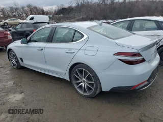 2022 Genesis G70 2.0T with VIN KMTG34TA3NU087847, listed as a Copart auction lot 83541034 with 65,891 mi miles and Salvage Title. Bid and sale history available at DreamBid. Image 2.