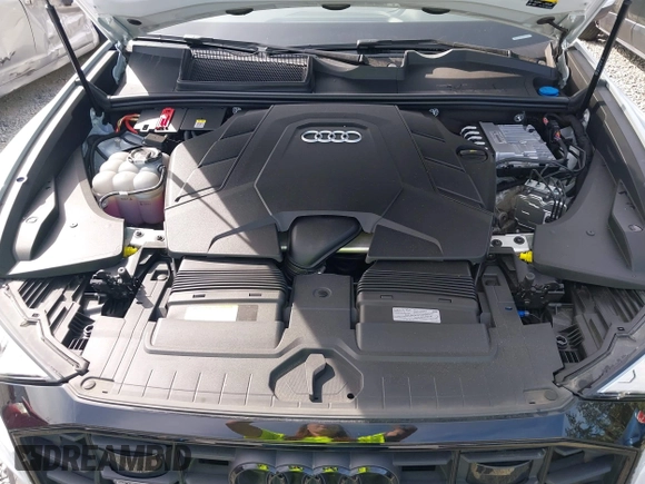 2023 Audi Q8 Premium Plus with VIN WA1EVBF17PD021816, listed as a IAAI auction lot 42024241 with 26,240 mi miles and . Bid and sale history available at DreamBid. Image 10.
