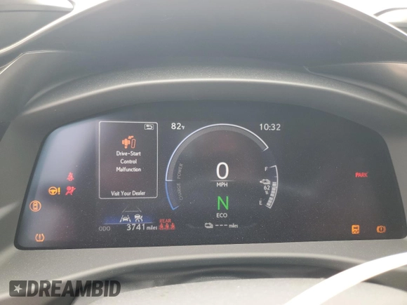 2024 Lexus RZ 300e Premium z VIN JTJABABB1RA007692, wystawiony jako Copart lot #55031875 z przebiegiem 3741 mil mil oraz Szkody całkowita. Historia ofert i sprzedaży dostępna na DreamBid. Obrazek 9.