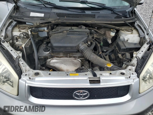 2005 Toyota RAV4 with VIN JTEGD20V850085361, listed as a Copart auction lot 53002885 with 295,759 mi miles and Salvage Title. Bid and sale history available at DreamBid. Image 12.