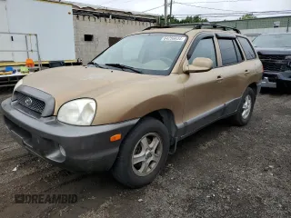 2002 Hyundai Santa Fe GLS with VIN KM8SC73DX2U318190, listed as a Copart auction lot 64256634 with 123,993 mi miles and Non Repairable. Bid and sale history available at carsss.com. Image 1.