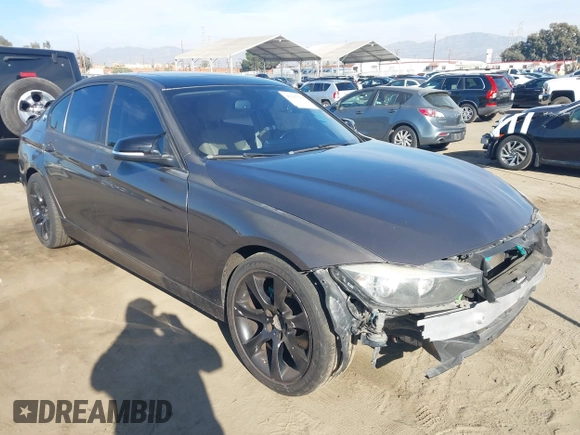 2014 BMW 3 Series 328i with VIN WBA3A5C56EP603819, listed as a IAAI auction lot 41217764 with 156,140 mi miles and . Bid and sale history available at carsss.com. Image 1.