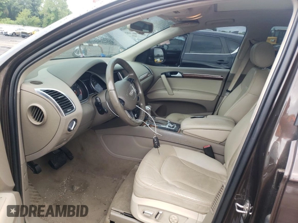 2014 Audi Q7 3.0T Premium with VIN WA1CGAFE5ED002578, listed as a Copart auction lot 65408924 with 99,000 mi miles and Salvage Title. Bid and sale history available at carsss.com. Image 7.