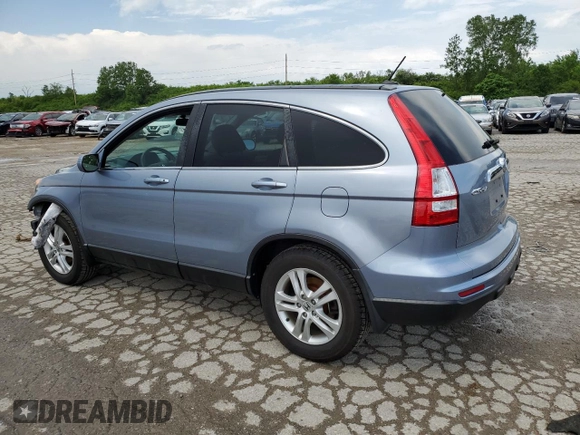 2011 Honda CR-V EX-L with VIN 5J6RE4H71BL035529, listed as a Copart auction lot 53527234 with 154,063 mi miles and Salvage Title. Bid and sale history available at carsss.com. Image 2.