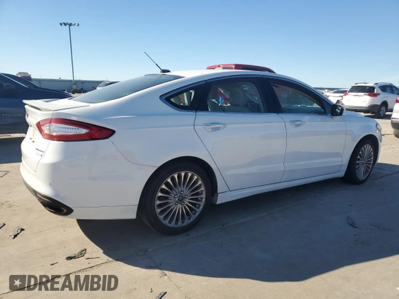 2016 Ford Fusion Titanium with VIN 3FA6P0K98GR208001, listed as a Copart auction lot 86932254 with Not Provided miles and Salvage Title. Bid and sale history available at DreamBid. Image 3.