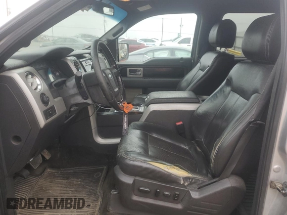 2012 Ford F-150 XL with VIN 1FTFW1EF5CFB09759, listed as a Copart auction lot 46245275 with 381,342 mi miles and Salvage Title. Bid and sale history available at carsss.com. Image 7.