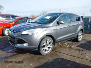 2013 Ford Escape SEL with VIN 1FMCU9H92DUA24934, listed as a IAAI auction lot 41832566 with 124,705 mi miles. Bid and sale history available at carsss.com. Image 2.