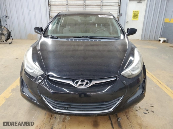 2016 Hyundai Elantra Value Edition with VIN KMHDH4AE4GU601616, listed as a Copart auction lot 50981405 with 117,521 mi miles and Salvage Title. Bid and sale history available at carsss.com. Image 5.