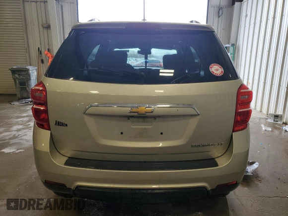2016 Chevrolet Equinox LT with VIN 2GNALCEK5G1156483, listed as a Copart auction lot 50737205 with 197,995 mi miles and Non Repairable. Bid and sale history available at carsss.com. Image 6.
