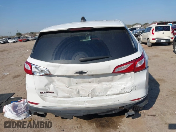 2020 Chevrolet Equinox LT with VIN 2GNAXLEX1L6103082, listed as a IAAI auction lot 41698089 with 91,582 mi miles. Bid and sale history available at carsss.com. Image 16.