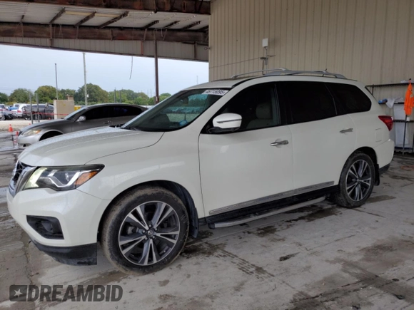 2018 Nissan Pathfinder SV with VIN 5N1DR2MN1JC631828, listed as a Copart auction lot 46715095 with 98,518 mi miles and Clean Title. Bid and sale history available at carsss.com. Image 1.