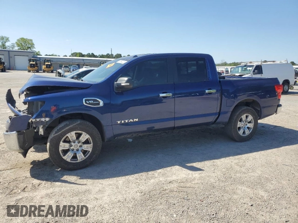 2017 Nissan Titan SV z VIN 1N6AA1EJ9HN543349, wystawiony jako Copart lot #50994035 z przebiegiem Nie podano mil oraz Szkody całkowita. Historia ofert i sprzedaży dostępna na DreamBid. Obrazek 1.