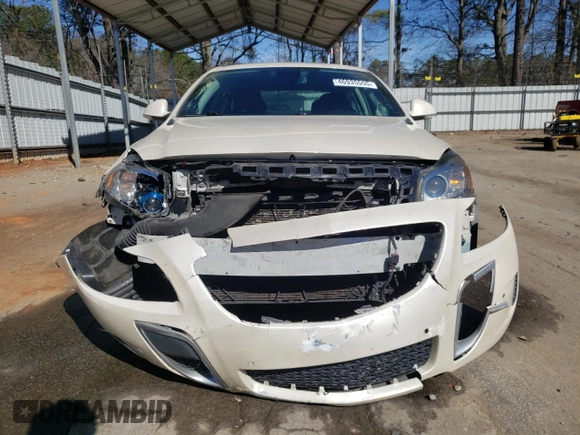 2013 Buick Regal GS with VIN 2G4GV5GV8D9236367, listed as a Copart auction lot 46935555 with 131,863 mi miles and Salvage Title. Bid and sale history available at carsss.com. Image 5.