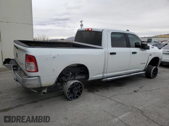 2023 Ram 2500 Big Horn with VIN 3C6UR5DL0PG613323, listed as a Copart auction lot 87761325 with 55,963 mi miles and Salvage Title. Bid and sale history available at carsss.com. Image 3.