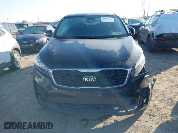 2020 Kia Sorento LX V6 with VIN 5XYPGDA56LG615176, listed as a IAAI auction lot 40988241 with 103,338 mi miles. Bid and sale history available at carsss.com. Image 12.