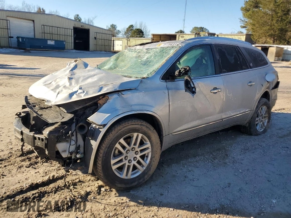 2014 Buick Enclave Convenience with VIN 5GAKRAKD1EJ302436, listed as a Copart auction lot 87255334 with 90,806 mi miles and Salvage Title. Bid and sale history available at carsss.com. Image 1.
