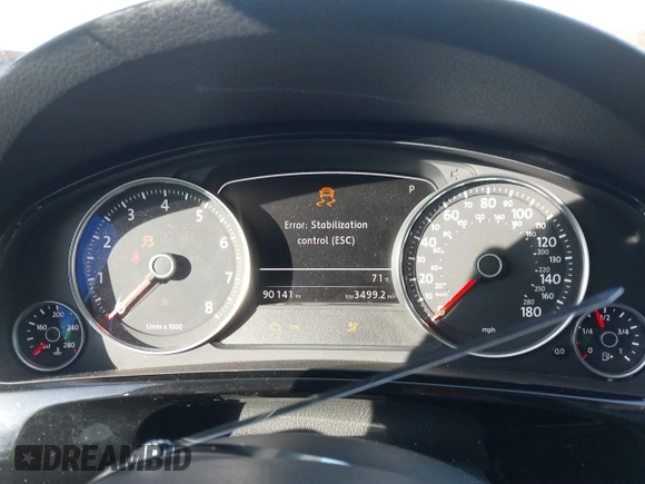 2016 Volkswagen Touareg Sport with VIN WVGEF9BP0GD003241, listed as a IAAI auction lot 41498797 with 90,141 mi miles and . Bid and sale history available at DreamBid. Image 7.