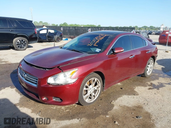 2013 Nissan Maxima S with VIN 1N4AA5AP5DC847780, listed as a IAAI auction lot 42018318 with 128,839 mi miles and . Bid and sale history available at DreamBid. Image 17.