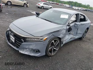 2021 Honda Accord Sport with VIN 1HGCV1F38MA099805, listed as a IAAI auction lot 42251724 with 78,645 mi miles and . Bid and sale history available at DreamBid. Image 17.