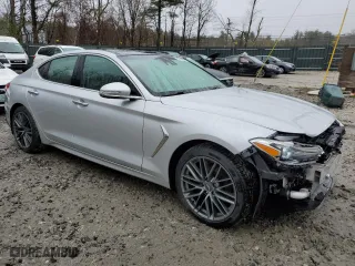 2019 Genesis G70 2.0T Advanced with VIN KMTG44LA3KU036602, listed as a Copart auction lot 53004064 with 69,812 mi miles and Salvage Title. Bid and sale history available at carsss.com. Image 4.