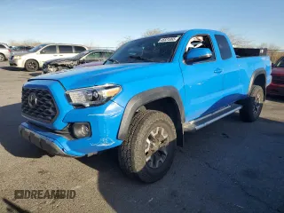 2021 Toyota Tacoma SR z VIN 3TYSZ5AN0MT008550, wystawiony jako Copart lot #46831065 z przebiegiem 26 911 mil mil oraz Szkoda całkowita • Salvage title. Historia ofert i sprzedaży dostępna na DreamBid. Obrazek 1.