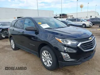 2019 Chevrolet Equinox LS z VIN 2GNAXHEV3K6305643, wystawiony jako IAAI lot #40990480 z przebiegiem 60 875 mil mil oraz . Historia ofert i sprzedaży dostępna na DreamBid. Obrazek 1.