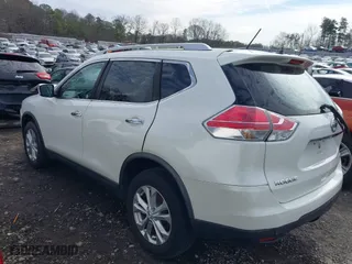 2016 Nissan Rogue S with VIN KNMAT2MV6GP699519, listed as a IAAI auction lot 41453258 with 166,581 mi miles. Bid and sale history available at carsss.com. Image 3.