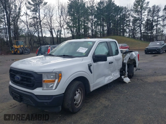 2022 Ford F-150 XL z VIN 1FTEX1CB4NKE64506, wystawiony jako IAAI lot #41408979 z przebiegiem Nie podano mil oraz . Historia ofert i sprzedaży dostępna na DreamBid. Obrazek 16.