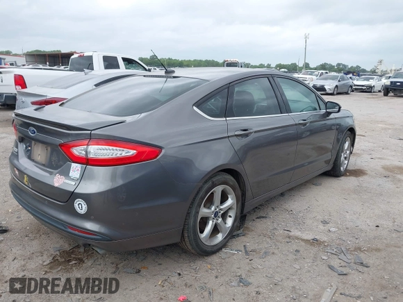2013 Ford Fusion SE with VIN 3FA6P0HR0DR285481, listed as a IAAI auction lot 42119022 with 128,737 mi miles. Bid and sale history available at carsss.com. Image 4.